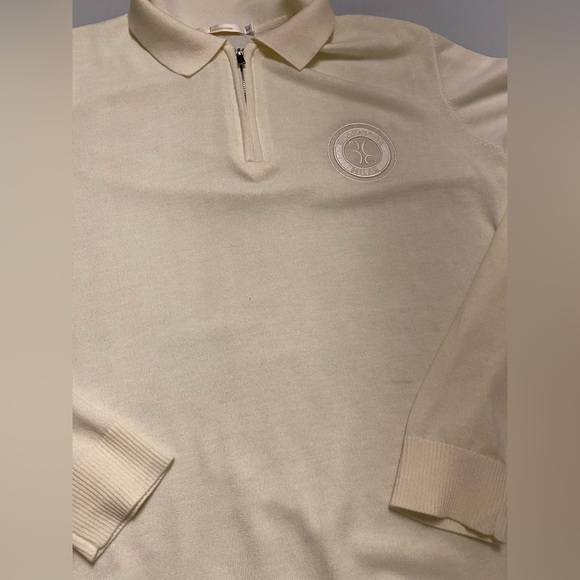 NWOT men’s long sleeve polo shirt size M - Picture 11 of 15